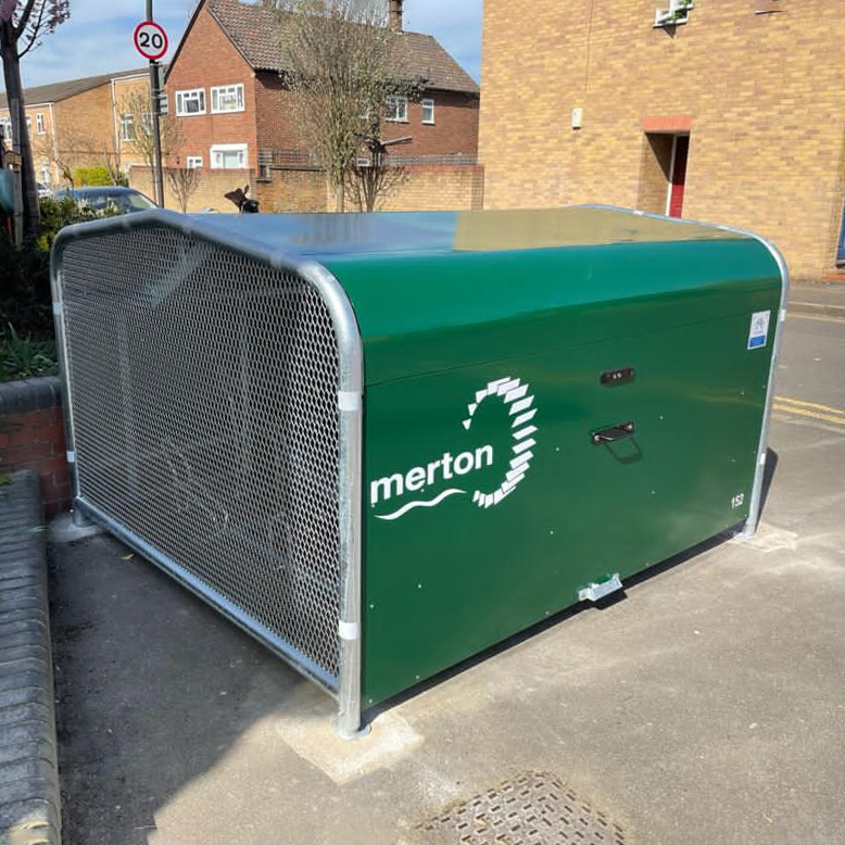 Merton Council Bike Hangar